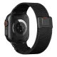 Tech-Protect Milano Vanguard siksniņa Apple Watch 44/45/46/49mm, melna