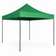 Saliekamā dārza telts un pasākumu nojume 3x3m MultiGarden, zaļa