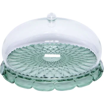 Kūkas trauks ar kupolu Guzzini Vanity 30 cm, Matcha zaļš