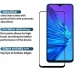 5D Tempered Glass Screen Protector For Xiaomi Redmi 9, black | Ekrāna Aizsargstikls