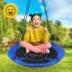 4Fizjo 2202 bērnu dārza šūpoles Bocianie Gniazdo 90 cm, zilas