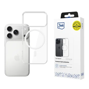 3mk Clear MagCase vāciņš Apple iPhone 17 Pro, Caurspīdīgs