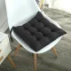 Krēsla spilvens melns 40x40 | Chair cushion black