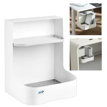 Ergo Office ER-442 zemgalda organizators ar plauktu, balts