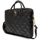 Guess Quilted 4G klēpjdatora soma 16\", melna