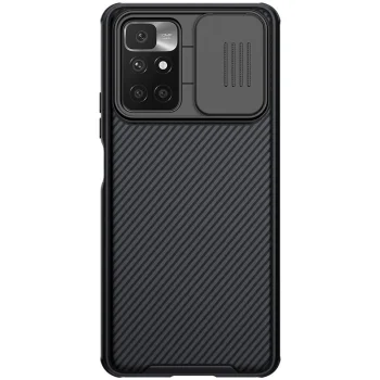 Xiaomi Redmi 10 Nillkin CamShield Pro Case Cover with Camera Protection Shield, Black | Telefona Vāciņš Maciņš...