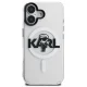Karl Lagerfeld IML Karl Sketch Logo MagSafe vāciņš iPhone 16, caurspīdīgs