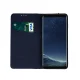 Samsung Galaxy S21 FE 5G (SM-G990B/DS) Genuine Leather Wallet Phone Cover, Blue | Telefona Vāciņš Maciņš Apvalks...
