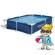 Bestway 56401N taisnstūra karkasa baseins 221x150x43 cm (16-in-1)