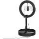 Hama SpotLight FoldUp 102 II LED riņķa gaisma viedtālrunim
