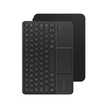 AmazingThing Minimal Case KeyLite Combo tastatūras vāciņš iPad Air 13", melns