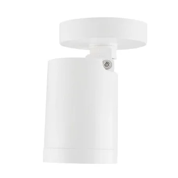 LED lampas korpuss ar GU10 patronu un 15 cm kabeli, balts