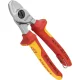 Kabeļu šķēres KNIPEX 95 16 165 T, 165 mm