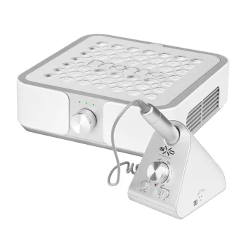 MOMO P30 60W Putekļu Nosūcējs + Exo Silent SX7 Frēze, Balts