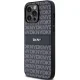 DKNY iPhone 14 Pro vāciņš Mono Stripe & Metal Logo, melns