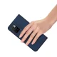 Xiaomi Redmi 10 DUX DUCIS Skin Pro Auto-absorbed Leather Cell Phone Case Cover, Blue | Telefona Vāciņš Maciņš...