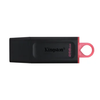 Kingston DataTraveler Exodia 256GB USB 3.2 zibatmiņa, melna/sarkana