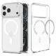 Spigen Liquid Crystal MagSafe vāciņš iPhone 18 Pro Max / 17 Pro Max, caurspīdīgs un balts