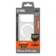 SBS D3O Active vāciņš iPhone 18 Pro Max / 17 Pro Max ar MagSafe atbalstu, caurspīdīgs