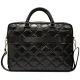 Guess Quilted 4G klēpjdatora soma 16\", melna