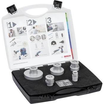 Bosch Dry Speed dimanta kroņurbju un frēzes komplekts, M14, 5 gab.