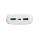 Ārējais akumulators Puro DAILY 20 PLUS 20000mAh 22.5W PD AFC, balts