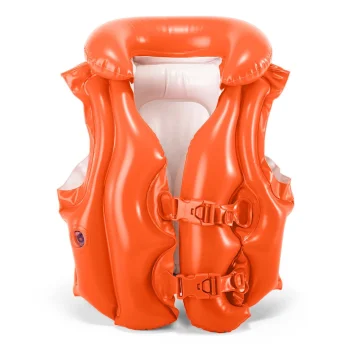Intex 58671 piepūšamā peldēšanas veste bērniem, oranža