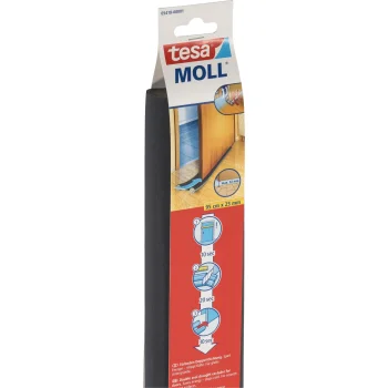 Tesa abpusējs durvju apakšas blīvējums 0.95 m x 25 mm, balts 05418