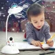 Galda lampa ar projektoru NLO / Astronauts