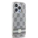 DKNY iPhone 14 Pro Max vāciņš IML Checkered Mono Pattern MagSafe, bēšs