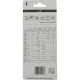 Makita figūrzāģa asmeņi L-2 A-86309 kokam un plastmasai, 5 gab.