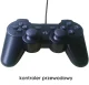 Bezvadu Spēļu Kontrolieris Geimpads Konsole Pults priekš Playstation 3, Melns (1 gab,)| Wireless Game Controller...