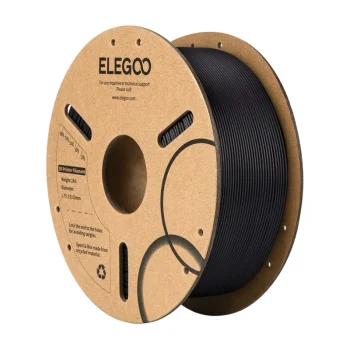 ELEGOO PLA-CF 3D printera kvēldiegs 1.75mm 1kg, melns