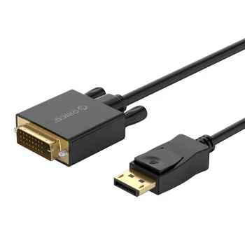 Orico XD-DTD DisplayPort uz DVI 4K video kabelis 2m - Melns