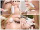 Nefrīta sejas masieris 3-in-1 rullītis un Gua Sha akmens, balts