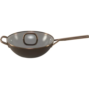 Vokpanna ar stikla vāku ZWILLING Milano 30 cm, brūna