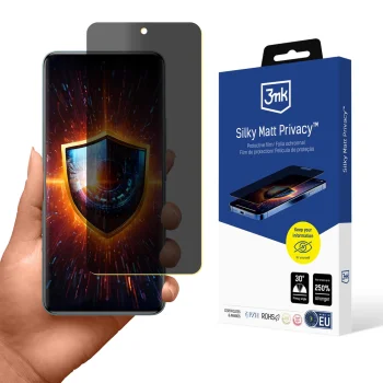 Privātuma aizsargplēve 3mk Silky Matt Privacy priekš Xiaomi Redmi Note 15 Pro 4G