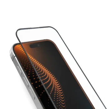 SBS D3O aizsargstikls priekš iPhone 16 Pro Max ar aplikatoru, caurspīdīgs