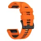 Tech-Protect IconBand Pro siksniņa Garmin Fenix 3 / 5X / 6X / 7X, oranža/melna