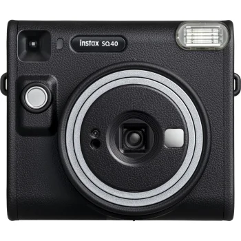 Fujifilm instax SQUARE SQ 40 momentuzņēmumu kamera, melna