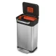 Atkritumu tvertne ar presi Joseph Joseph Titan 30L Stainless Steel