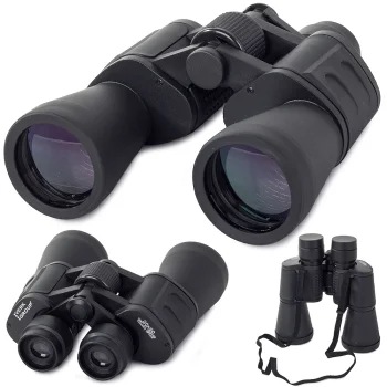 Medību binoklis Verk 20x50 HD ar BK-7 prizmām