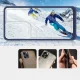 Hybrid Armor Samsung Galaxy S23 Ultra vāciņš Clear 3in1, caurspīdīgs ar zilu rāmi