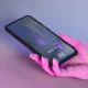 3mk Satin Armor Case+ vāciņš Samsung Galaxy Z Flip 7, Caurspīdīgi melns