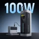 Ārējais akumulators Cuktech CUK00P23GLBK, 25 000 mAh, 210W, 2x USB-C / 1x USB-A, melns