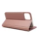 Google Pixel 4 Magnetic Adsorption Leather Card Holder Case Cover, Pink | Vāks Maciņš Maks Grāmatiņa Apvalks