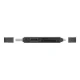 Icy Box IB-CR203-CU3 3-in-1 USB 3.2 Gen 1 karšu lasītājs, pelēks
