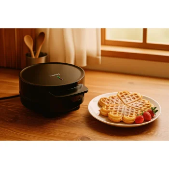 Apaļa vafeļu panna Huslog 1200W