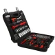 Bauerkraft H-078 instrumentu komplekts koferī, 58 daļas