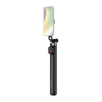 Aochuan K1L-C viedtālruņu stabilizators / statīvs (Melns)